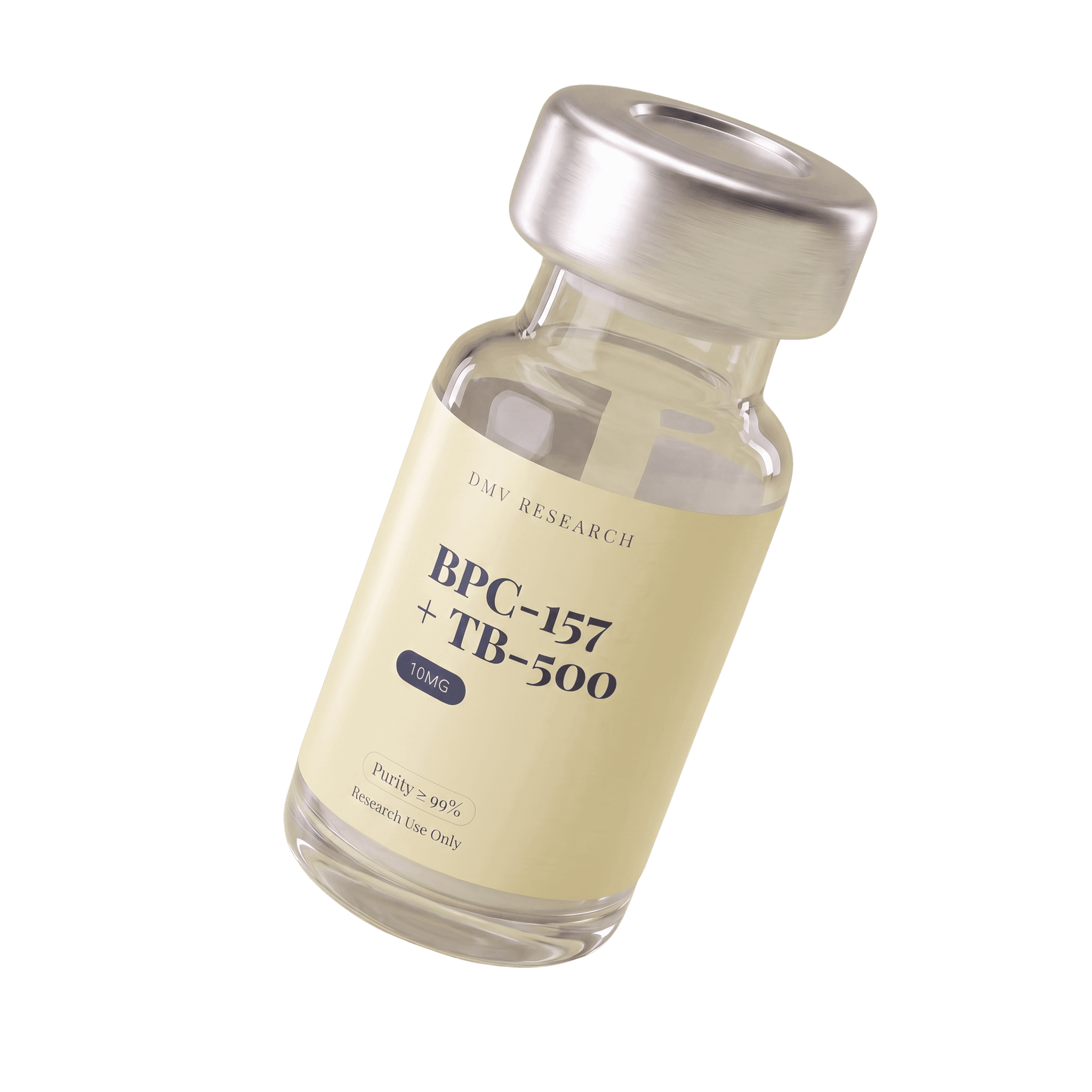 DMV Research BPC-157 + TB-500 research peptide vial