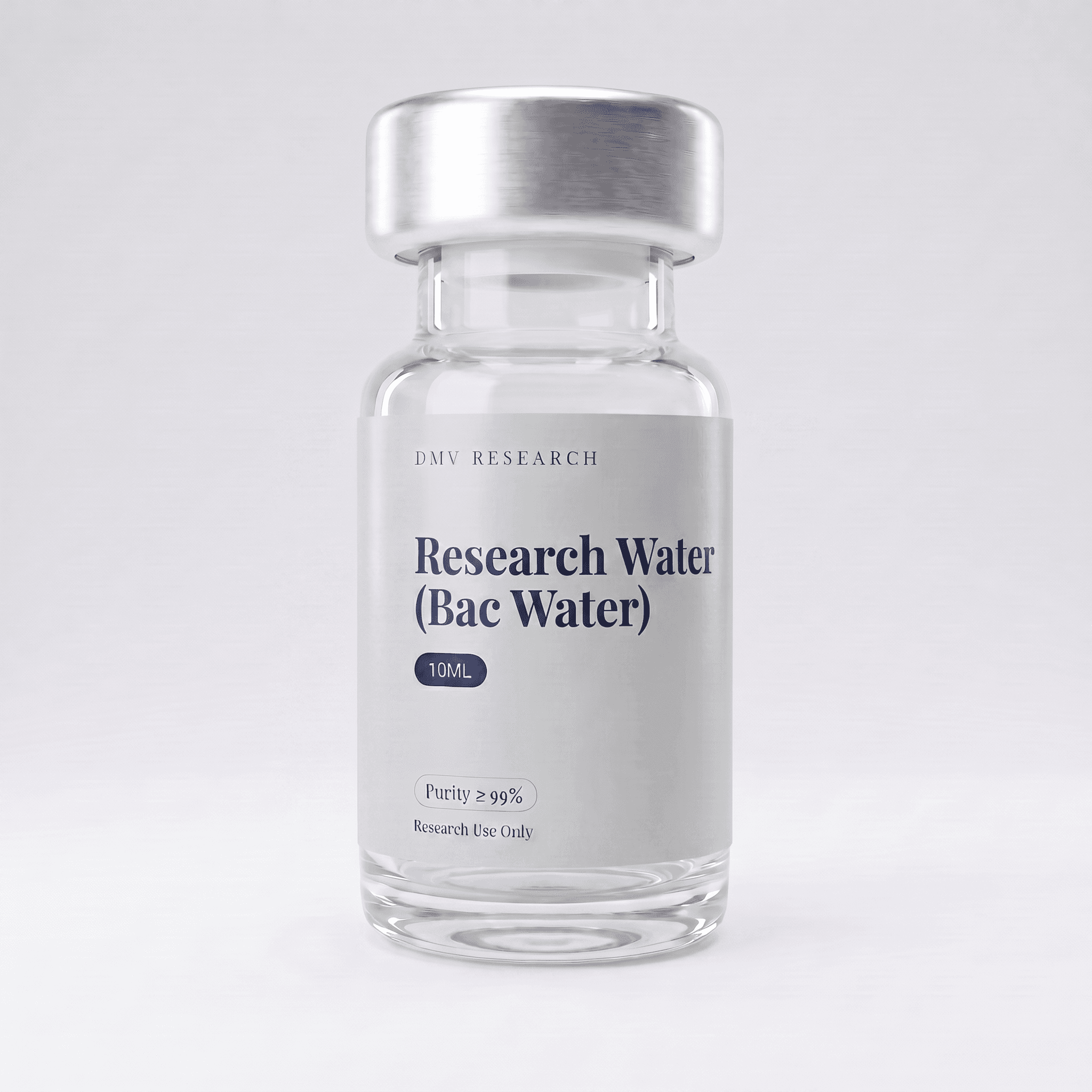 DMV Research Research Water (Bac Water) research peptide vial